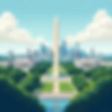 Washington D.C. Skyline: The Hub of Investment Opportunities A skyline view of Washington D.C., representing the investment landscape
