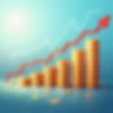 A visually striking graph showing the growth of municipal bond investments over the years