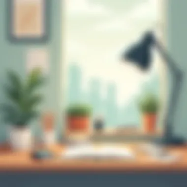 Essential Resources for Effective Budgeting A calm workspace with budgeting tools and resources