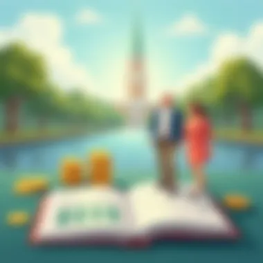 Retirement Planning Concept Conceptual representation of retirement planning