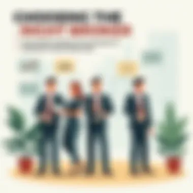 Choosing the Right Broker Infographic illustrating the implications of broker selection